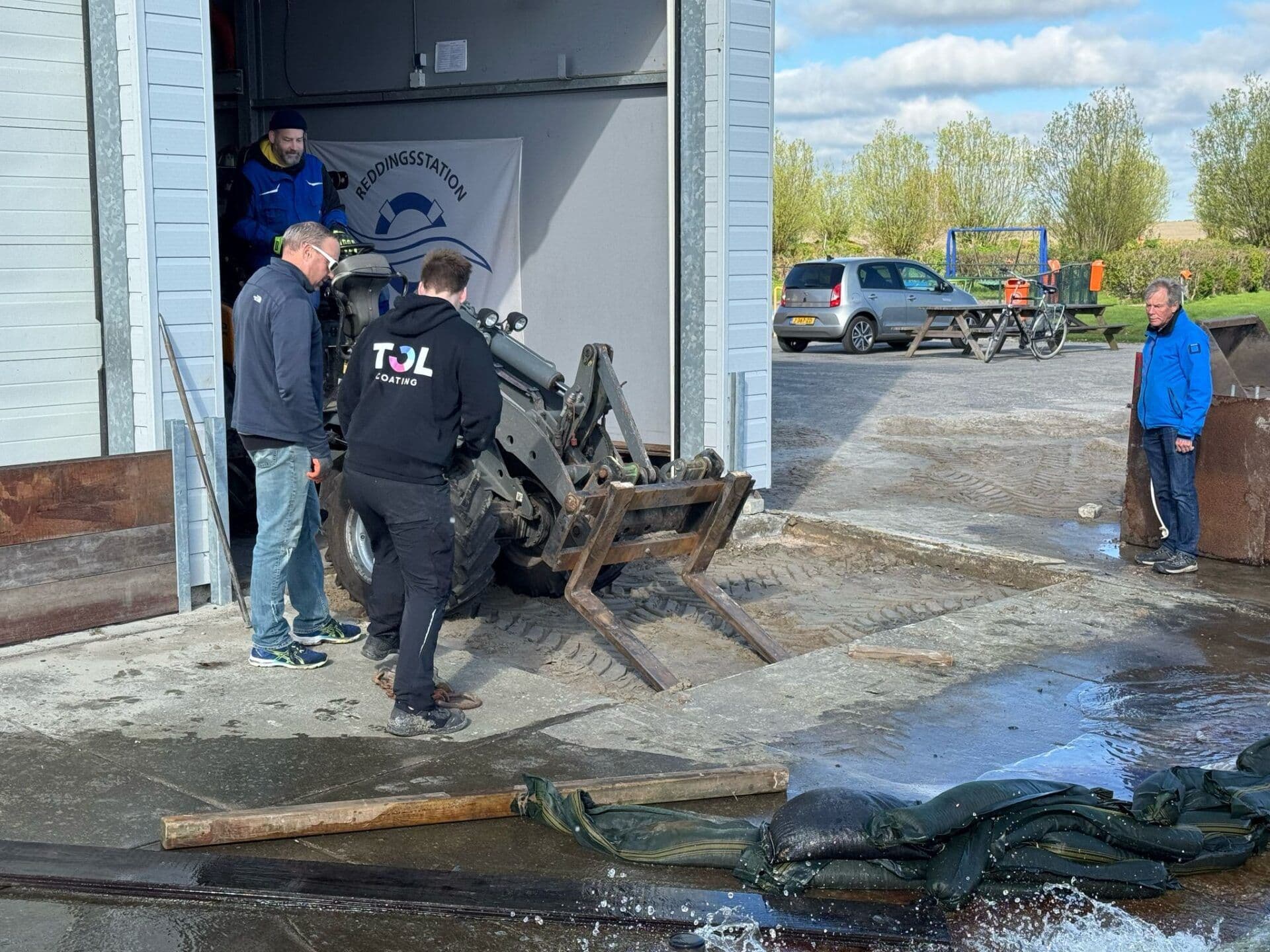 Werkzaamheden Helling Boothuis